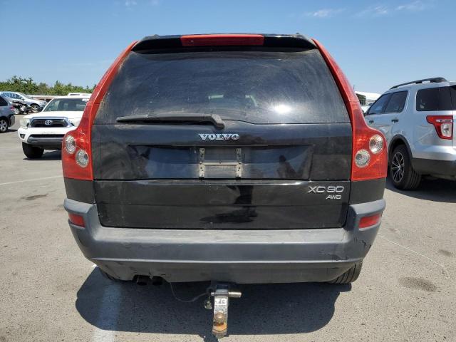 YV1CZ59H041058712 - 2004 VOLVO XC90 BLACK photo 6
