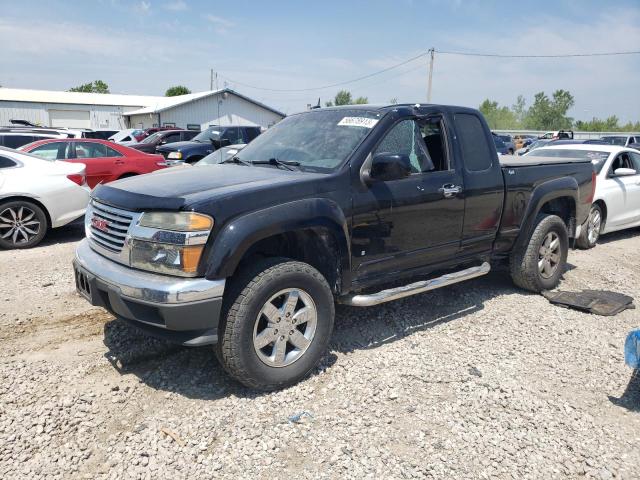 1GTDT19E698130781 - 2009 GMC CANYON BLACK photo 1