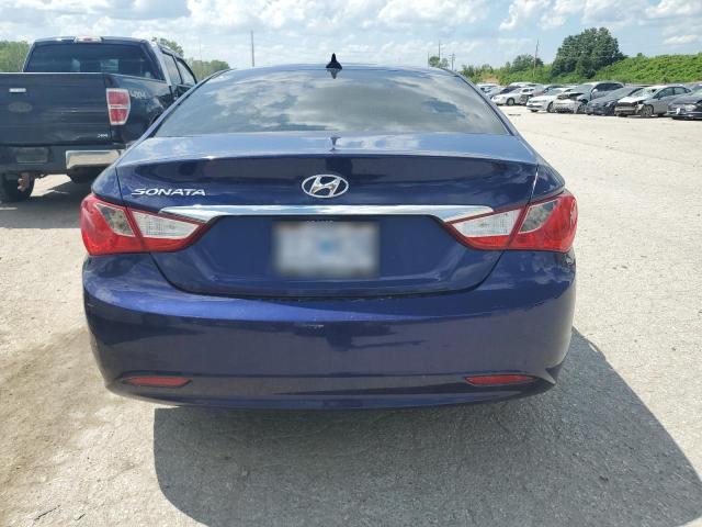 5NPEB4AC9CH369754 - 2012 HYUNDAI SONATA GLS BLUE photo 6