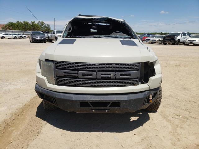 1FTFW1R60DFB96532 - 2013 FORD F150 SVT RAPTOR TAN photo 5