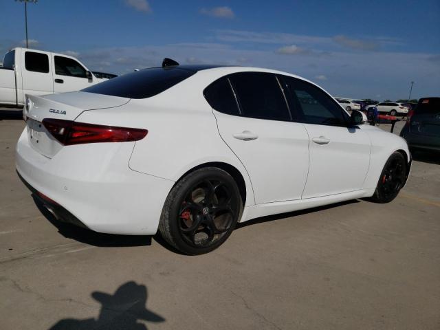 ZARFAECN0J7581350 - 2018 ALFA ROMEO GIULIA TI WHITE photo 3