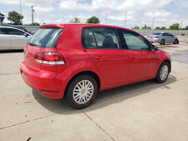 WVWDA7AJ4BW246676 - 2011 VOLKSWAGEN GOLF RED photo 3