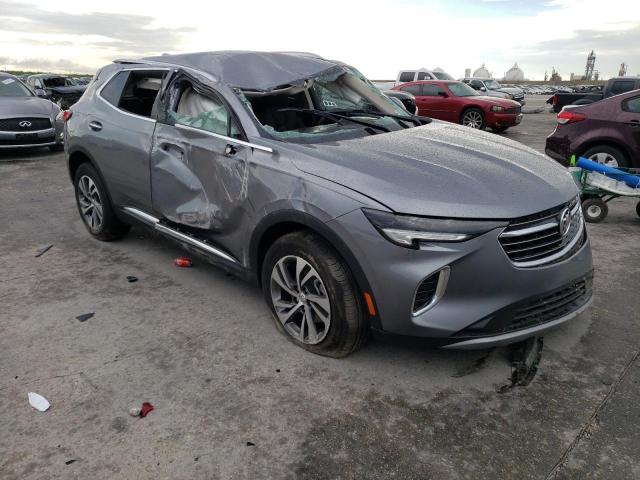 LRBFZNR49ND065723 - 2022 BUICK ENVISION ESSENCE GRAY photo 4