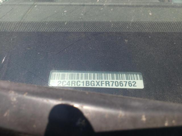 2C4RC1BGXFR706762 - 2015 CHRYSLER TOWN & COU TOURING 红色 照片 12