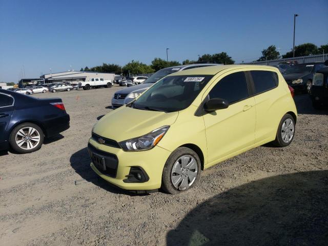 KL8CB6SA4JC427237 - 2018 CHEVROLET SPARK LS YELLOW photo 1