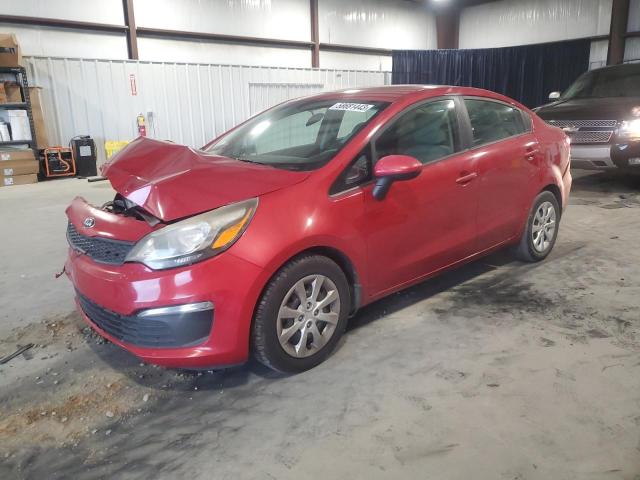 KNADM4A36H6011404 - 2017 KIA RIO LX RED photo 1