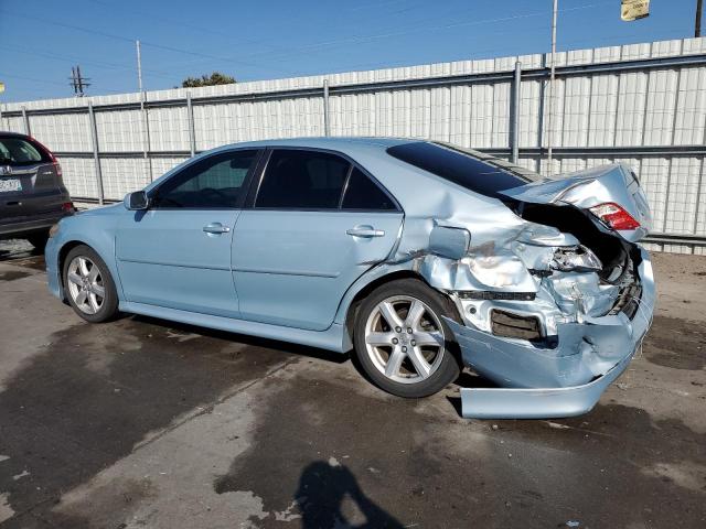 4T1BE46K27U554018 - 2007 TOYOTA CAMRY CE BLUE photo 2