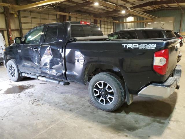 5TFUW5F13JX759408 - 2018 TOYOTA TUNDRA DOUBLE CAB SR/SR5 BLACK photo 2