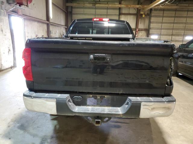 5TFUW5F13JX759408 - 2018 TOYOTA TUNDRA DOUBLE CAB SR/SR5 BLACK photo 6