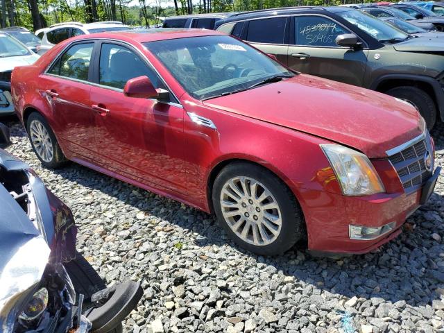 1G6DS5EV4A0146970 - 2010 CADILLAC CTS PREMIUM COLLECTION RED photo 4