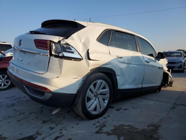 1V25C2CA1LC200870 - 2020 VOLKSWAGEN ATLAS CROS SE Белый фото 3