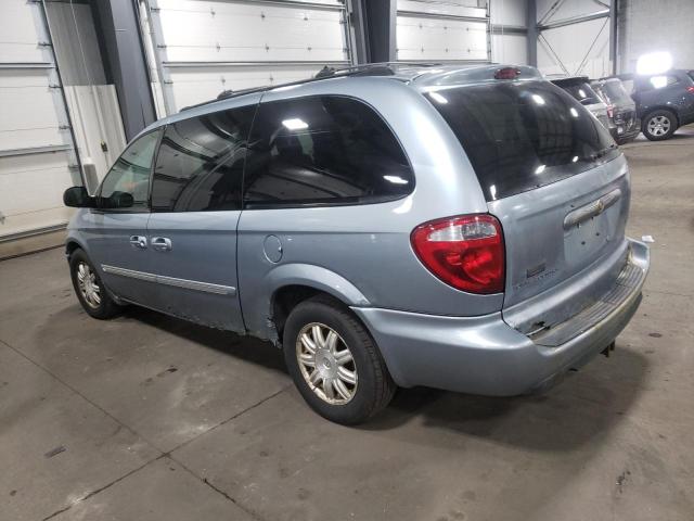 2C4GP54L05R535080 - 2005 CHRYSLER TOWN & COU TOURING Mavi foto 2