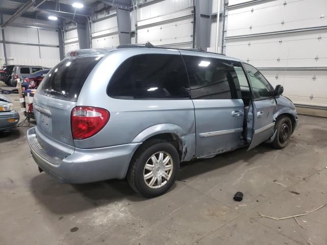 2C4GP54L05R535080 - 2005 CHRYSLER TOWN & COU TOURING Mavi foto 3