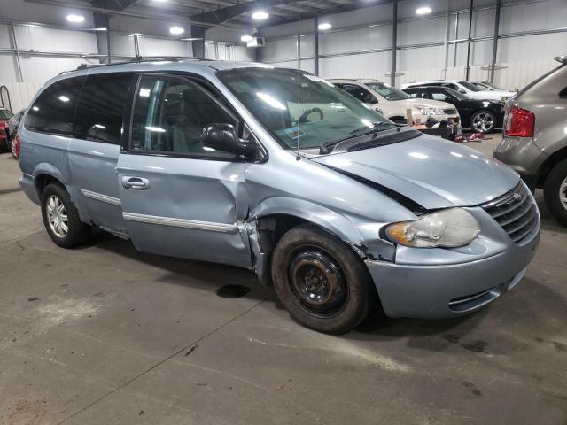 2C4GP54L05R535080 - 2005 CHRYSLER TOWN & COU TOURING Mavi foto 4
