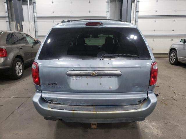 2C4GP54L05R535080 - 2005 CHRYSLER TOWN & COU TOURING Mavi foto 6