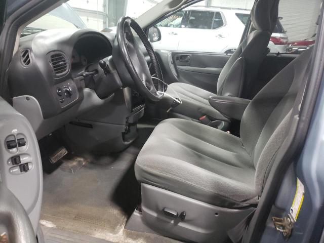 2C4GP54L05R535080 - 2005 CHRYSLER TOWN & COU TOURING Mavi foto 7