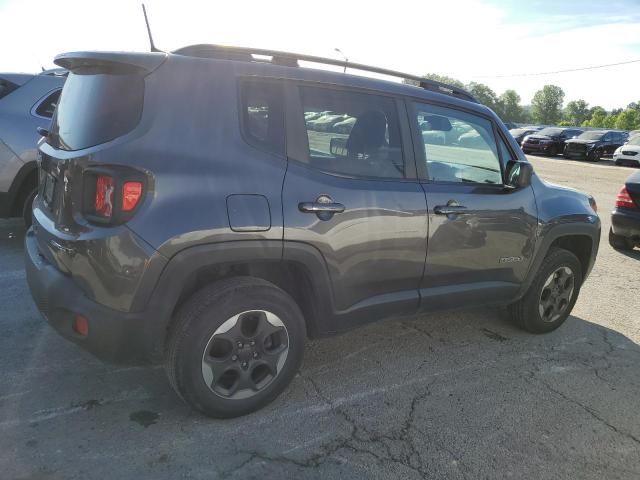 ZACCJBAB7JPH42414 - 2018 JEEP RENEGADE SPORT GRAY photo 3