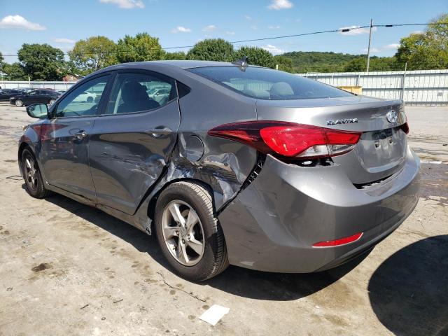 5NPDH4AE2EH485067 - 2014 HYUNDAI ELANTRA SE GRAY photo 3