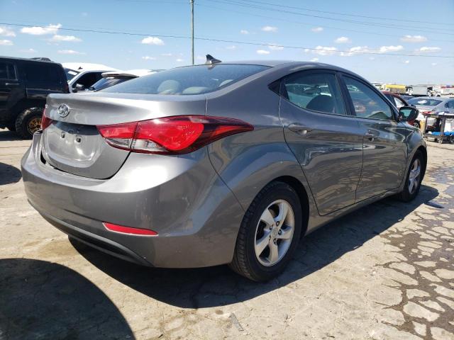 5NPDH4AE2EH485067 - 2014 HYUNDAI ELANTRA SE GRAY photo 4