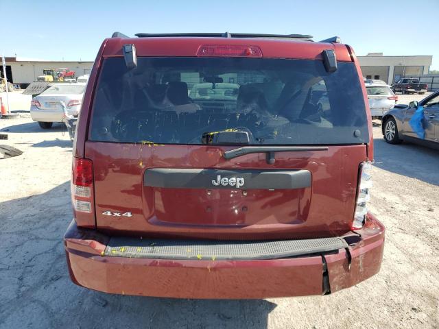 1J8GN28K59W535930 - 2009 JEEP LIBERTY SPORT RED photo 6