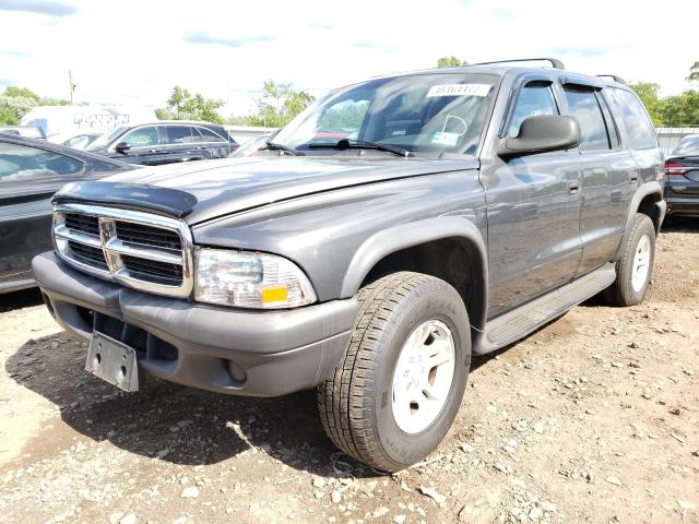 1D4HS38NX3F525991 - 2003 DODGE DURANGO SPORT CHARCOAL photo 2