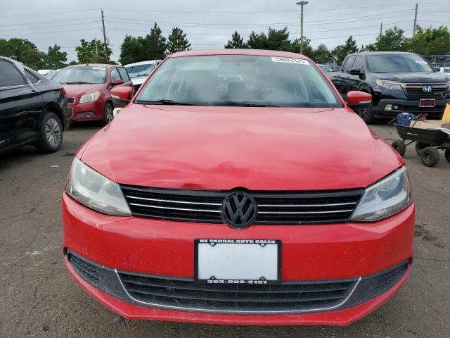 3VWD07AJ0EM438150 - 2014 VOLKSWAGEN JETTA SE RED photo 5