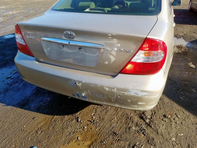 4T1BE32K73U139657 - 2003 TOYOTA CAMRY LE  photo 9