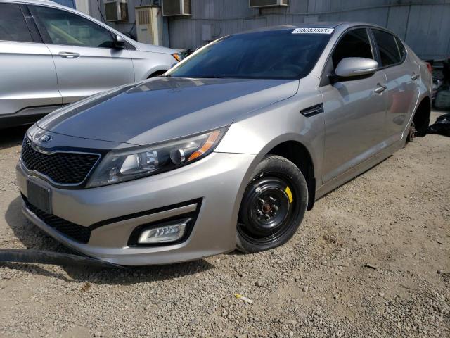 5XXGM4A71EG334582 - 2014 KIA OPTIMA LX SILVER photo 1