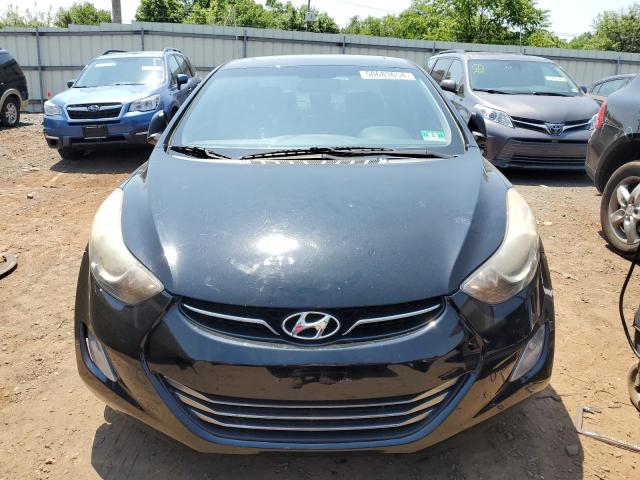 KMHDH4AEXDU927187 - 2013 HYUNDAI ELANTRA GLS BLACK photo 5