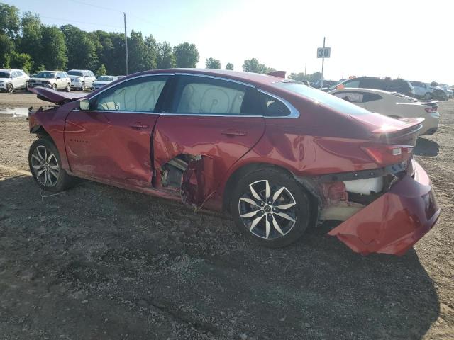1G1ZG5ST1MF039912 - 2021 CHEVROLET MALIBU RS 勃艮第红 照片 2