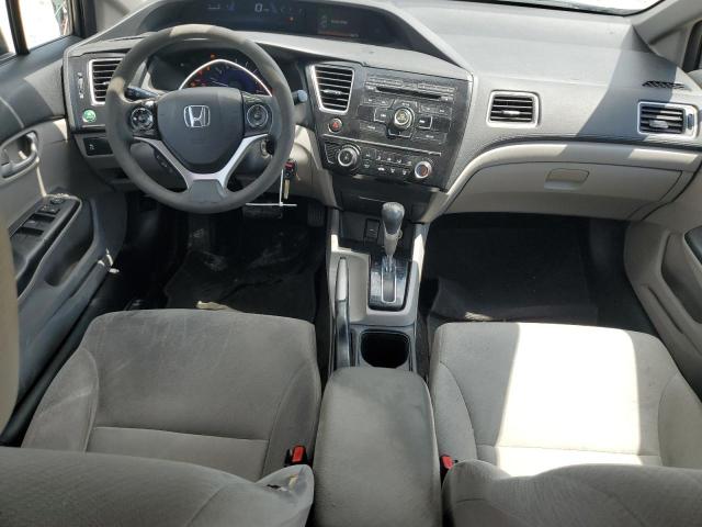 19XFB2F5XDE234646 - 2013 HONDA CIVIC LX GRAY photo 8