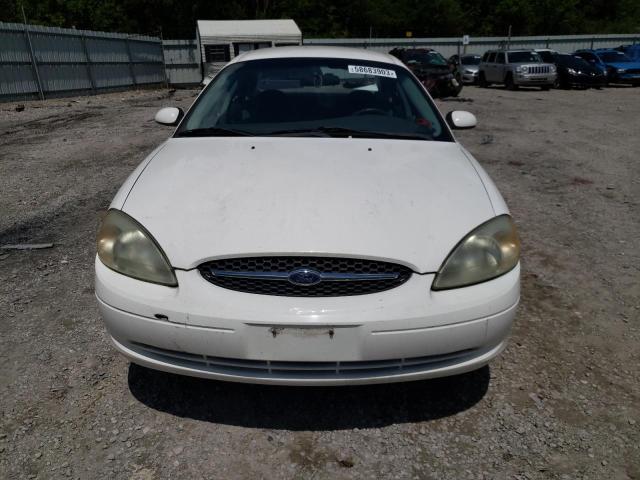 1FAFP55U71G257718 - 2001 FORD TAURUS 4D SES WHITE photo 5