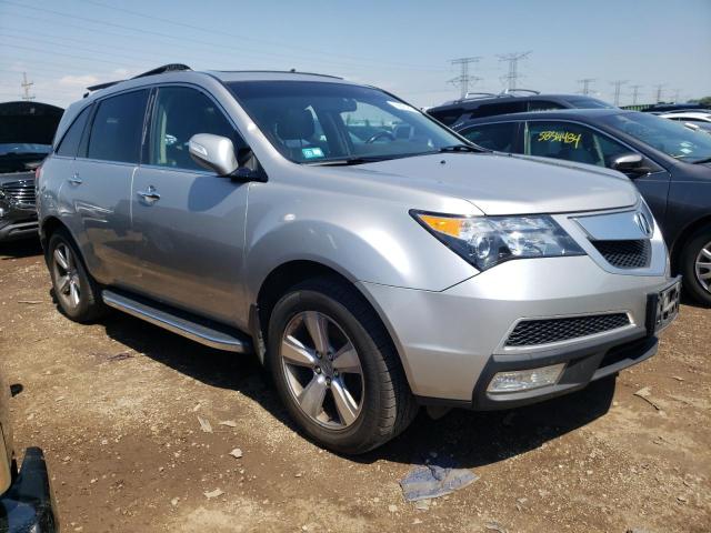 2HNYD2H3XCH503725 - 2012 ACURA MDX TECHNOLOGY SILVER photo 4