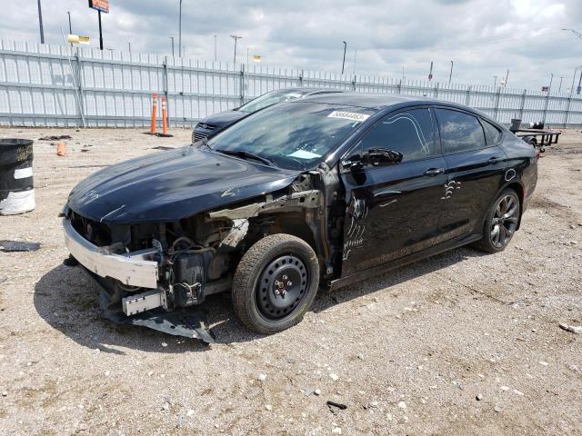 1C3CCCDG0GN118385 - 2016 CHRYSLER 200 S BLACK photo 1