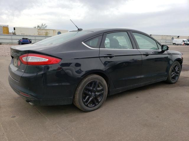 3FA6P0H76GR215213 - 2016 FORD FUSION SE BLACK photo 3