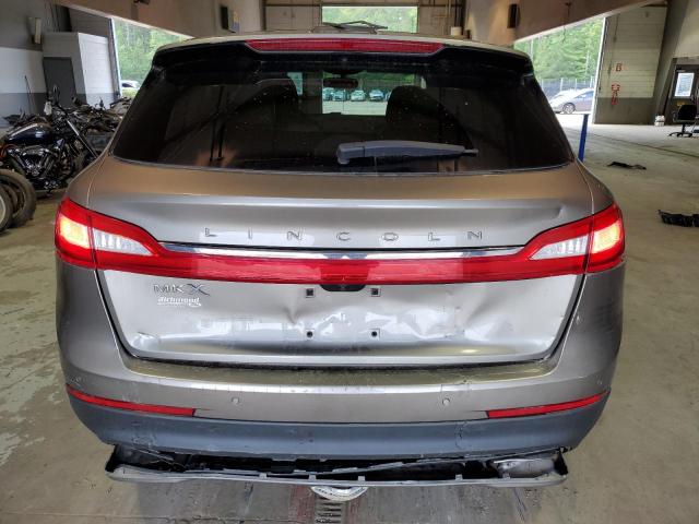 2LMPJ6LR6GBL48564 - 2016 LINCOLN MKX RESERVE GRAY photo 6