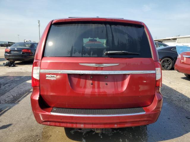 2C4RC1CG8CR125139 - 2012 CHRYSLER TOWN & COU TOURING L RED photo 6