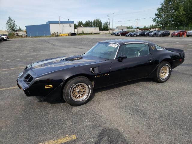 2W87WAL148762 - 1980 PONTIAC TRANSAM BLACK photo 1