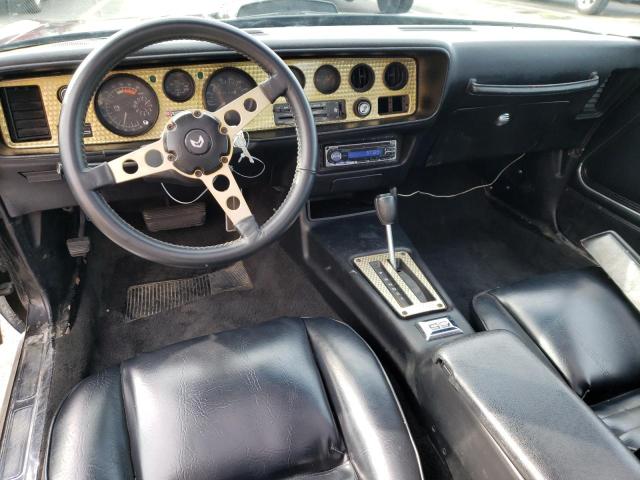 2W87WAL148762 - 1980 PONTIAC TRANSAM BLACK photo 8