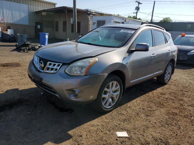 JN8AS5MV1BW265015 - 2011 NISSAN ROGUE S GRAY photo 1