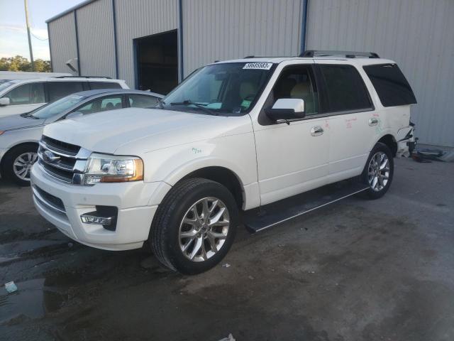 1FMJU1KT1FEF06322 - 2015 FORD EXPEDITION LIMITED WHITE photo 1