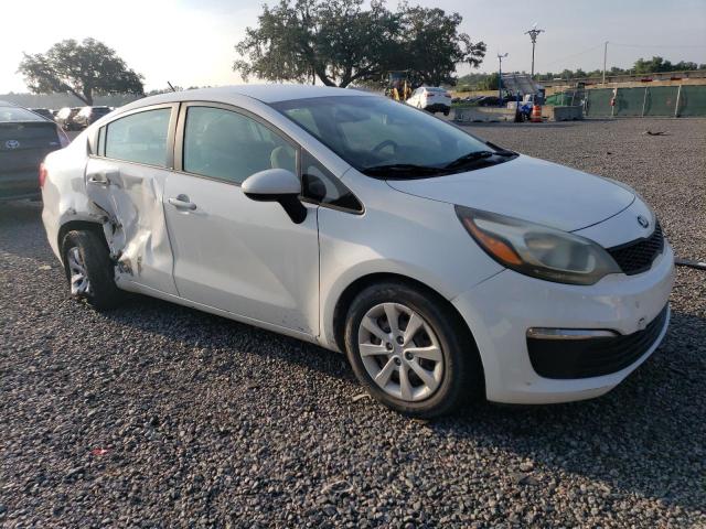 KNADM4A32G6620360 - 2016 KIA RIO LX WHITE photo 4