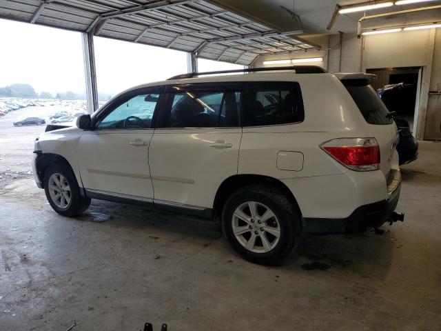 5TDZA3EH0CS024725 - 2012 TOYOTA HIGHLANDER BASE WHITE photo 2