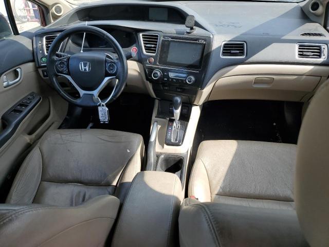 19XFB2F9XEE252861 - 2014 HONDA CIVIC EXL Tünd qırmızı foto 8