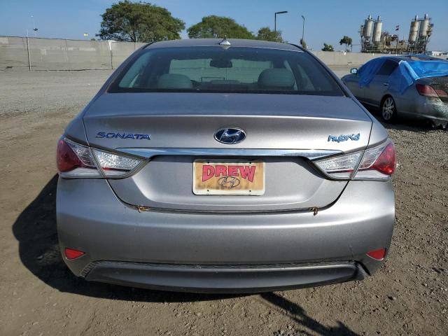 KMHEC4A46CA058047 - 2012 HYUNDAI SONATA HYBRID SILVER photo 6