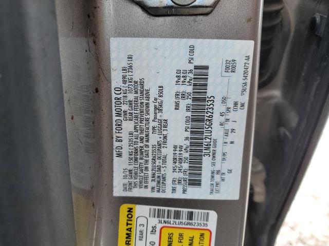 3LN6L2LU5GR623535 - 2016 LINCOLN MKZ HYBRID GRAY photo 12