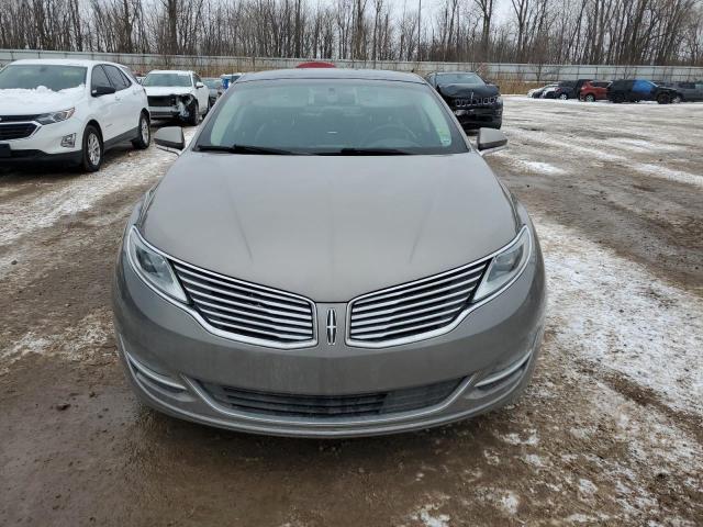 3LN6L2LU5GR623535 - 2016 LINCOLN MKZ HYBRID GRAY photo 5