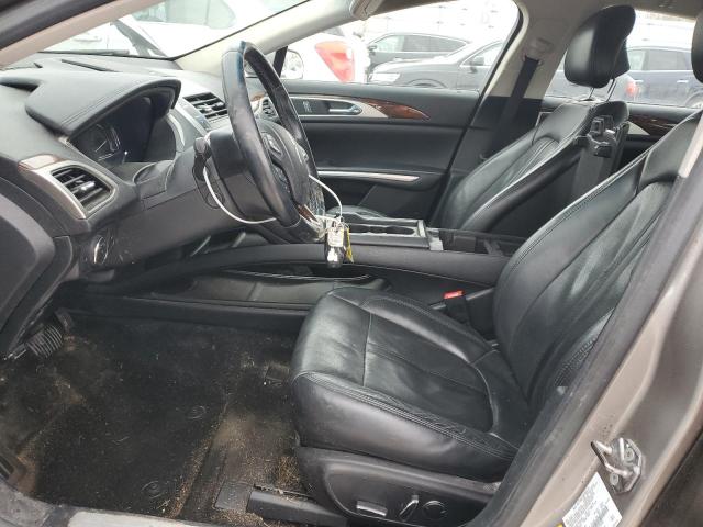 3LN6L2LU5GR623535 - 2016 LINCOLN MKZ HYBRID GRAY photo 7