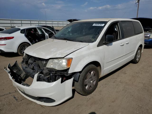 2C4RDGBG5CR360034 - 2012 DODGE GRAND CARA WHITE photo 2