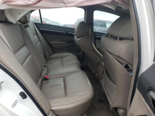 19XFA16959E028772 - 2009 HONDA CIVIC EXL WHITE photo 10